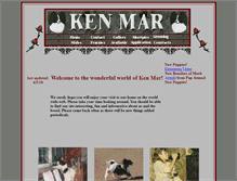 Tablet Screenshot of kenmarpapillons.com